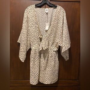 Romper new with tags never worn